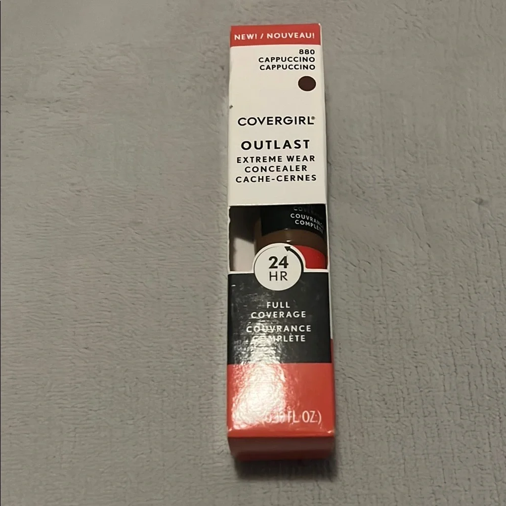 NWT Covergirl Outlast Concealer 880 Cappuccino
